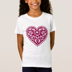Camiseta Folk Art Heart
