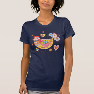 Camiseta Folk Bird