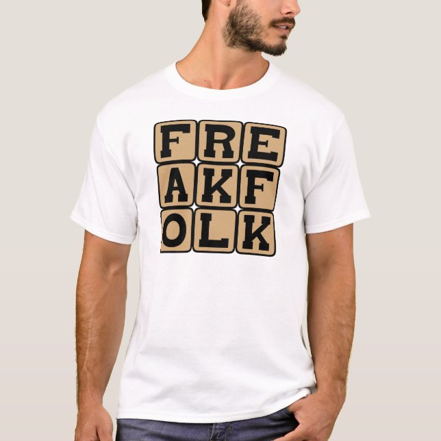 Camiseta Folk Freak, Gênero Musical (Frente)
