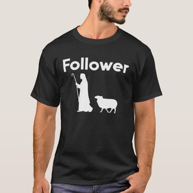 Camiseta Followers of Jesus Christ parable of the lost shee (Frente)