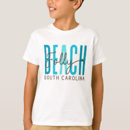 Camiseta Folly Beach South Carolina (Oceano)
