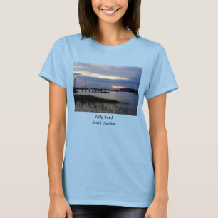 Camiseta Folly Harbour Sunset T-Shirt