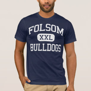 Camiseta Folsom - buldogues - alto - Folsom Califórnia