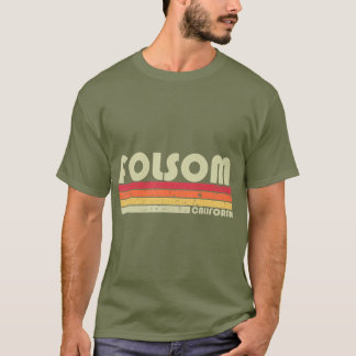 Camiseta FOLSOM CA CALIFÓRNIA Funny City Home Roots Gift