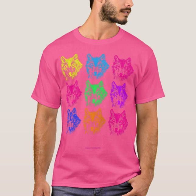 Camiseta Fome Como O Lobo (Frente)
