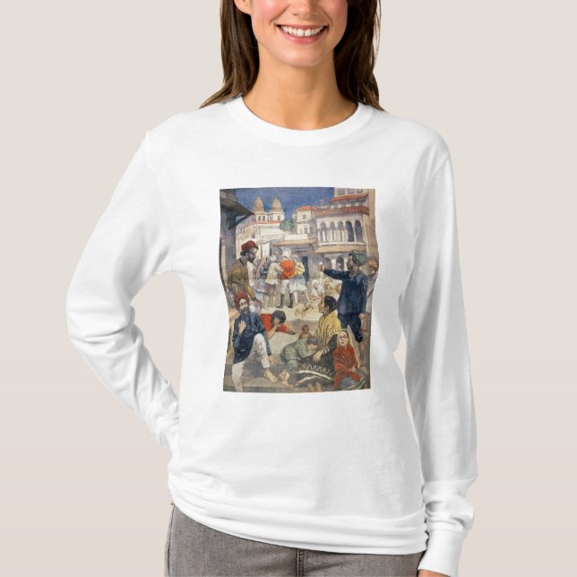 Camiseta Fome em India (Frente)