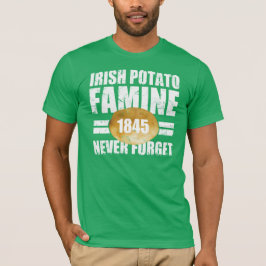 Camiseta Fome irlandesa da batata