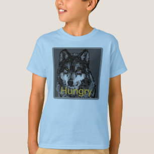 Camiseta Fome - Mãos Básicas para Crianças ComfortSoft® sem