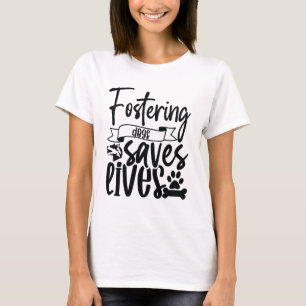 Camiseta Fomentar cães salva vidas