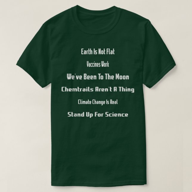 Camiseta Fomos à Lua - Ciência, Humor Sarcástico (Frente do Design)
