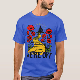 Camiseta Fomos fora da Bruxa do Caminho de Tijolo Amarelo F