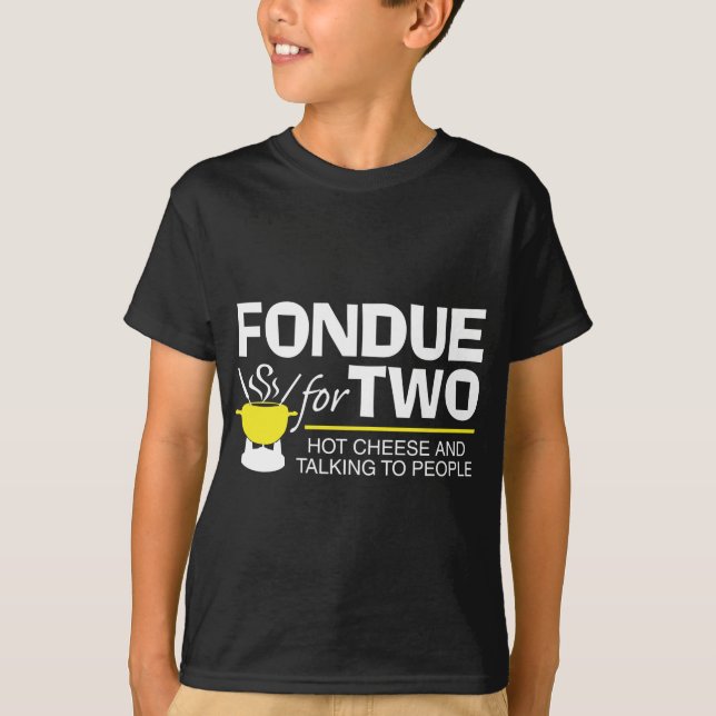 Camiseta Fondue Para Dois (Frente)