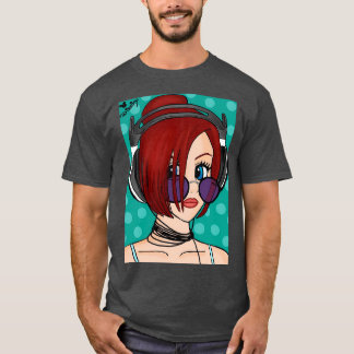 Camiseta Fones de ouvido