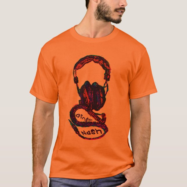 Camiseta Fones de ouvido (Frente)