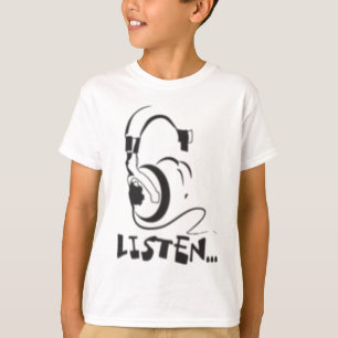 Camiseta Fones de ouvido