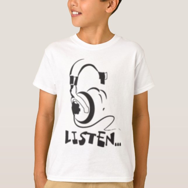 Camiseta Fones de ouvido (Frente)