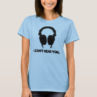 Camiseta Fones de ouvido