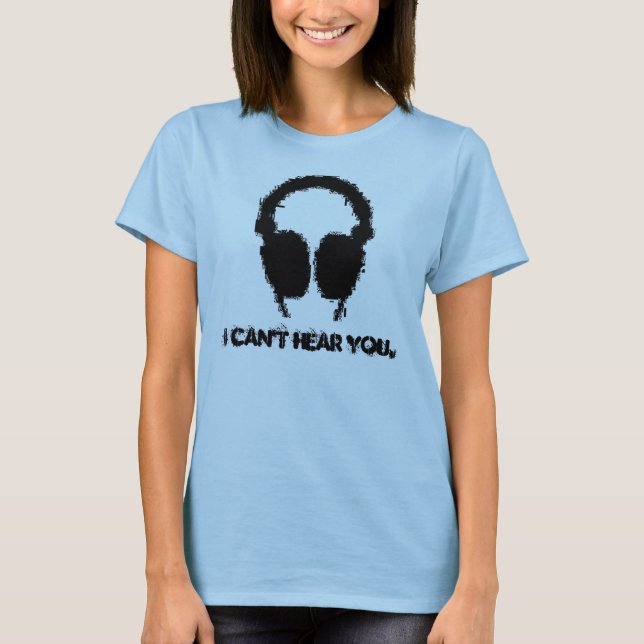 Camiseta Fones de ouvido (Frente)