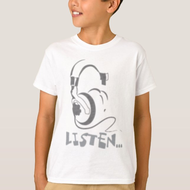 Camiseta Fones de ouvido (Frente)