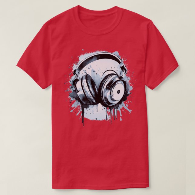 CAMISETA FONES DE OUVIDO 2 (Frente do Design)