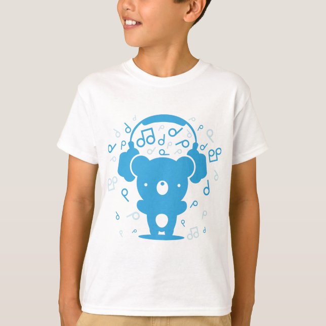 Camiseta Fones de ouvido_Bear (Frente)