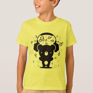 Camiseta Fones de ouvido_Bear
