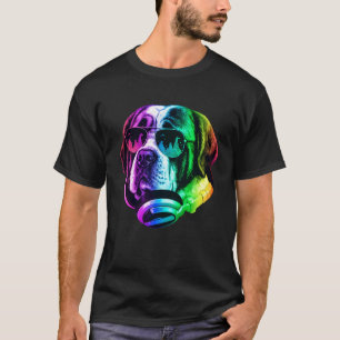 Camiseta Fones de ouvido de DJ São Bernardo Música Retro Am