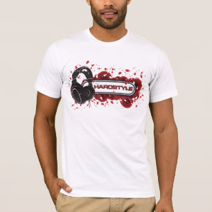 Camiseta Fones de ouvido de Hardstyle