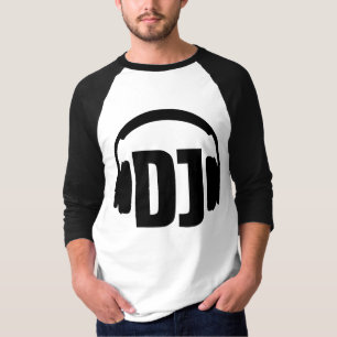 Camiseta Fones de ouvido do DJ