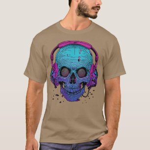 Camiseta Fones de ouvido em