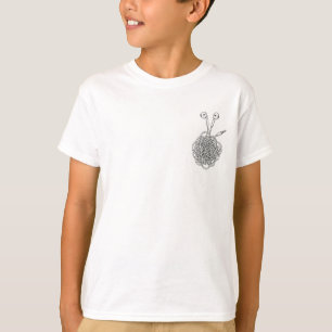 Camiseta Fones de Ouvido Emaranhados Espaguete Desordem Cri