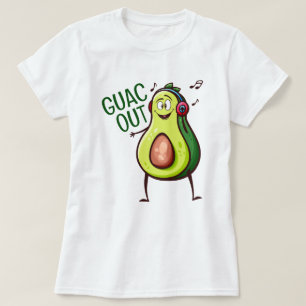 Camiseta Fones de ouvido Engraçados de Música