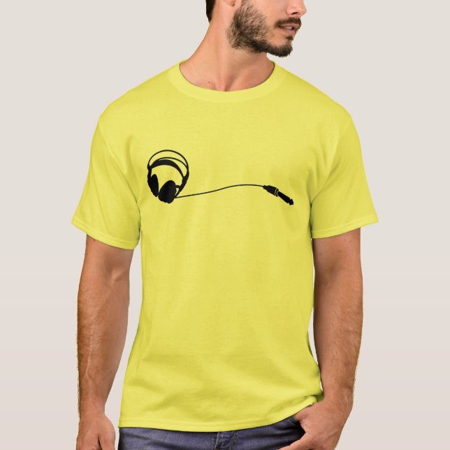Camiseta Fones de ouvido Jack (Frente)