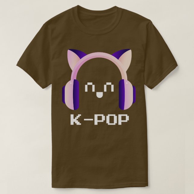 Camiseta Fones de ouvido KFan (Frente do Design)