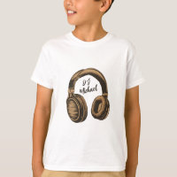 Fones de ouvido Modernos DJ Nome Personalizado Bra