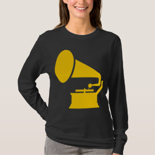 Camiseta Fonógrafo - âmbar