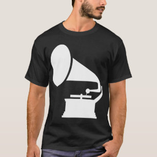 Camiseta Fonógrafo - Branco