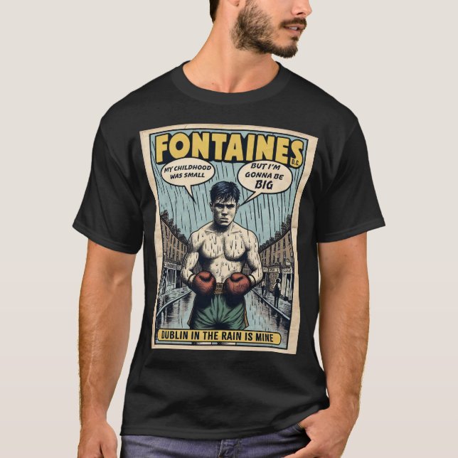Camiseta Fontaines D.C. são grandes (Frente)