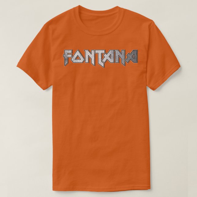 Camiseta Fontana (Frente do Design)