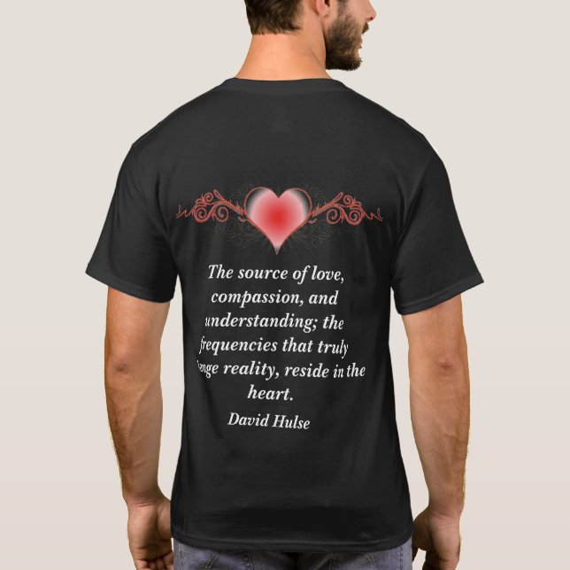 Camiseta Fonte de t-shirt do amor (Verso)