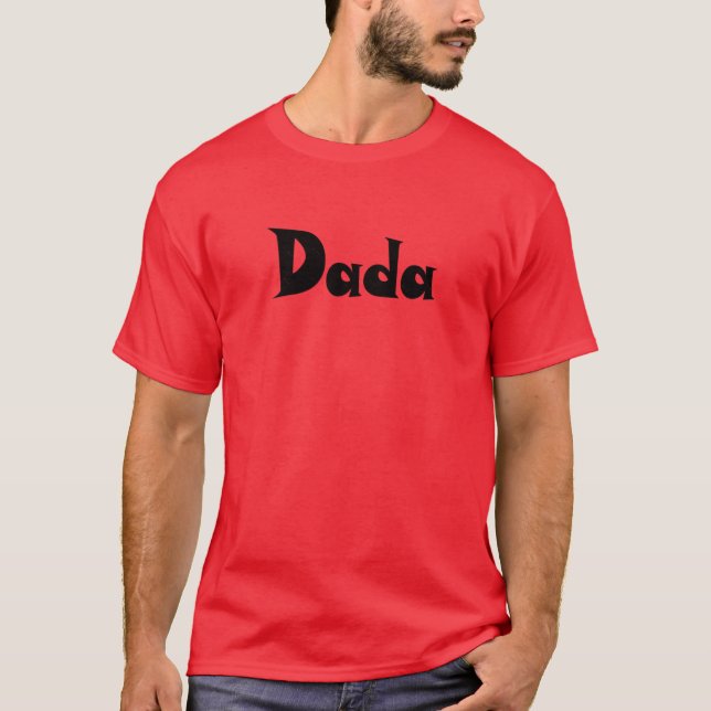 Camiseta Fonte Fofa Dada Design (Frente)