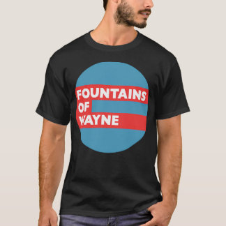 Camiseta Fontes De Wayne Red White