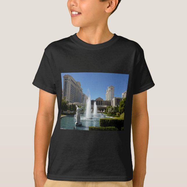 Camiseta Fontes do Palácio de Césares de Las Vegas (Frente)