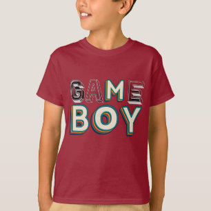 Camiseta Fontes Fofas Gráficos Crianças