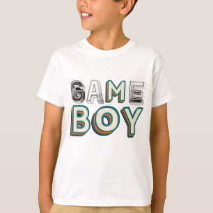 Camiseta Fontes Fofas Gráficos Crianças