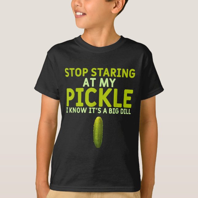 Camiseta Food Stop Staring At My Ckle Funny Ckles  (Frente)
