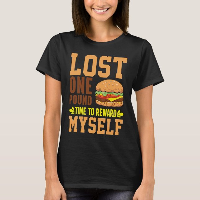 Camiseta Foodaholic Lifestyle Witty Hamburger Fast Food  Ou (Frente)