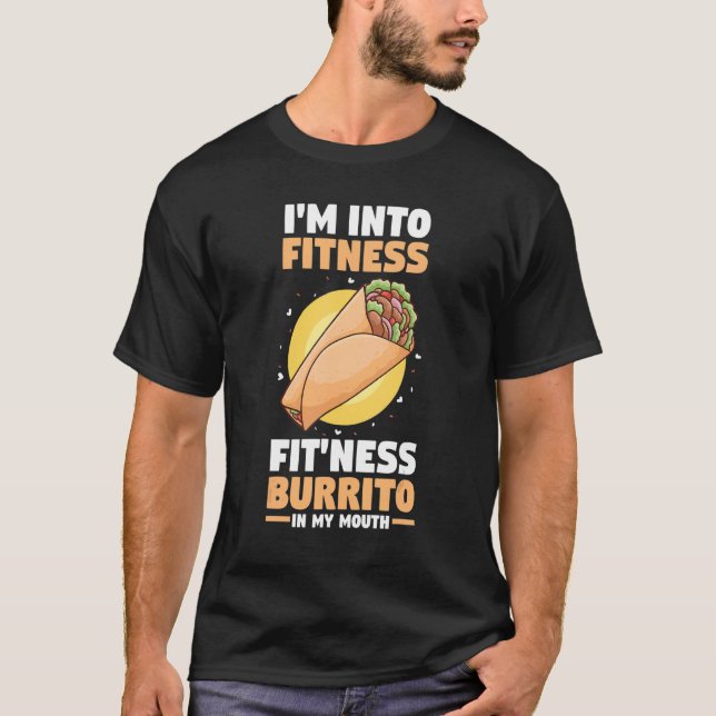 Camiseta Foodie, estou no Burrito do Ajustado da Malhação n (Frente)