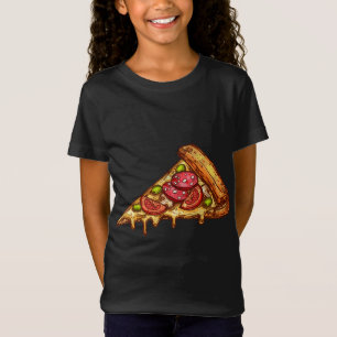 Camiseta Foodie Gifts Pizza Lover Fatia De Pizza Comida Des