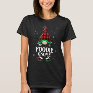 Camiseta Foodie Gnomo Xadrez Buffalo Correspondente Grupo C